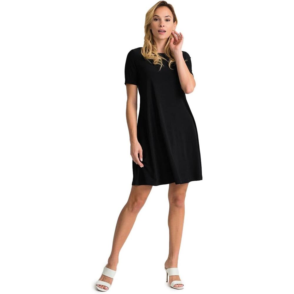Joseph Ribkoff A-Line Dress With Pockets Style 202130 - Black NWT